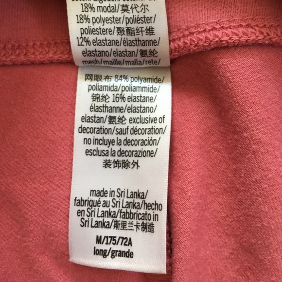 Victoria’s Secret Pink Side Lace Leggings szMT - Picture 4 of 5